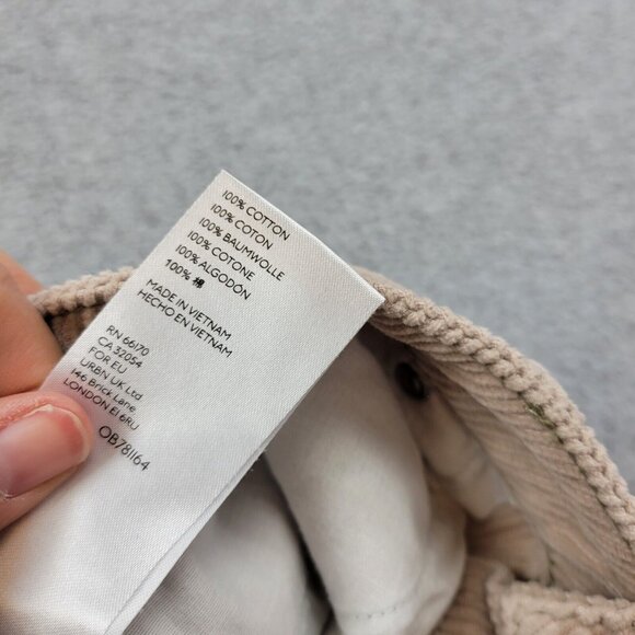 BDG Urban Outfitters Corduroy Pants Womens Size‎ 31 Tan Mom High Rise OB781164 - Picture 5 of 9